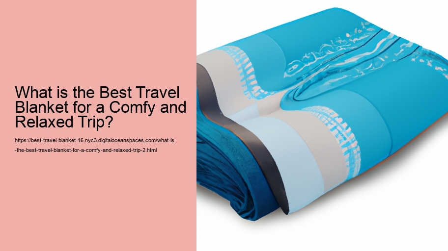What is the Best Travel Blanket for a Comfy and Relaxed Trip?