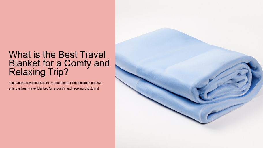 What is the Best Travel Blanket for a Comfy and Relaxing Trip?