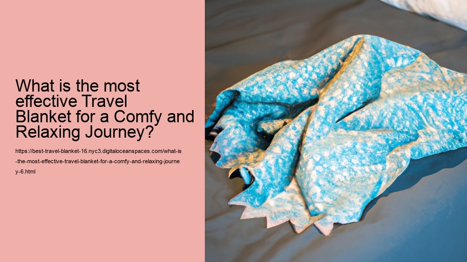 What is the most effective Travel Blanket for a Comfy and Relaxing Journey?