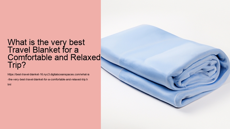 What is the very best Travel Blanket for a Comfortable and Relaxed Trip?